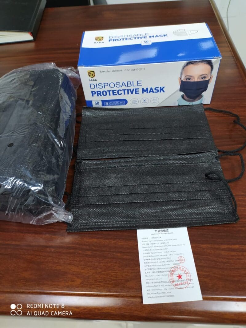 Paquet de masques