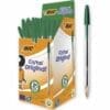 Bic Cristal Medium Boite x 50 Vert – Image 2