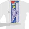 Maped - Kit Géométrie 4 en 1 - Règle 30 cm + Équerre Scolaire 60°/21 cm + Équerre Scolaire 45°/21 cm + Rapporteur 180° / 12 cm – Image 6
