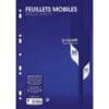 Paquet de 100 Feuillets mobiles sous film 24x32 200 pages séyès – Image 4