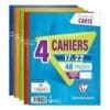 Cahier 48 P 17x22 rigide
