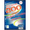 Paquet de 100 Feuillets mobiles sous film 24x32 200 pages séyès – Image 2