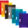 Viquel - Lot de 10 Protège-Cahier 24X32 Transparents avec Rabats Strong Cover